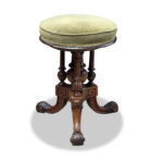 antique revolving piano stool