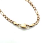 Modern 9ct gold bracelet