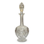 20th century cut crystal decanter