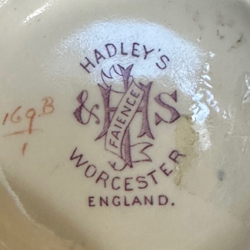 Hadley's Worcester Faience vase