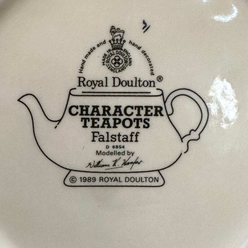 Royal Doulton Falstaff teapot