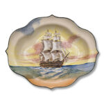 Royal Doulton HMS Victory quarterfoil dish