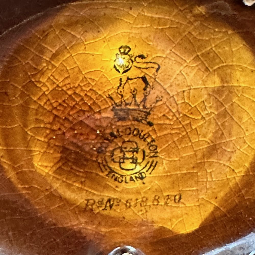 Royal Doulton Kingsware flask Bonnie Prince Charlie flask