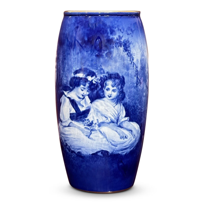 Royal Doulton children in the wood tall vase