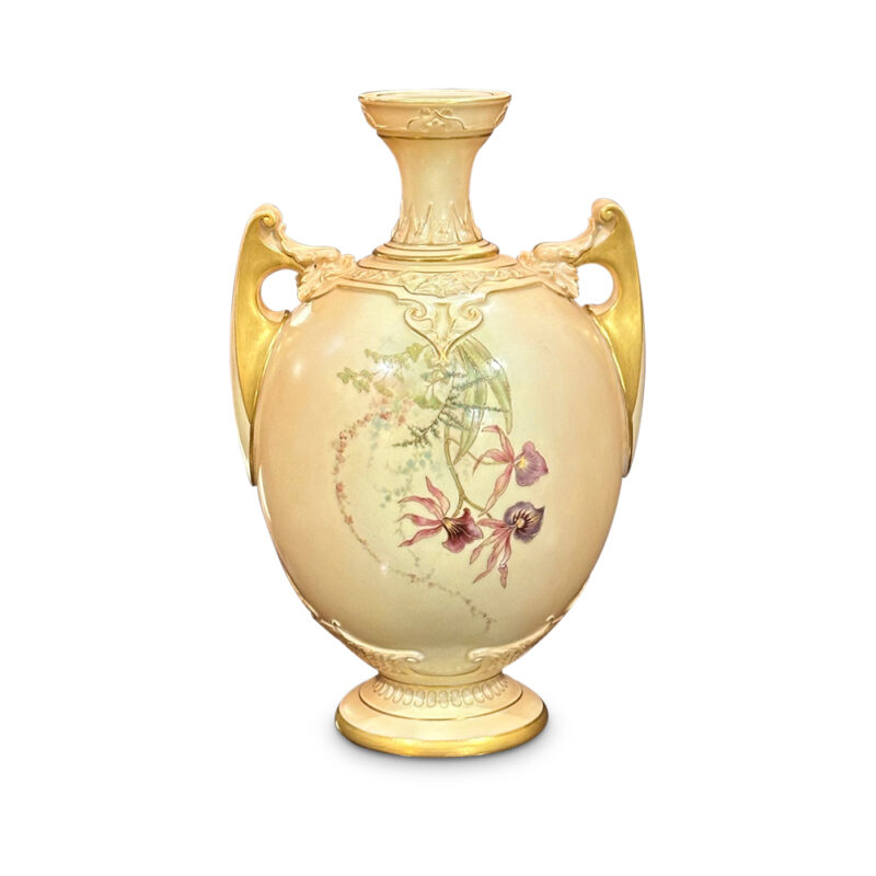 Royal Worcester double handled vase shape 1684