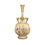 Royal Worcester floral specimen vase