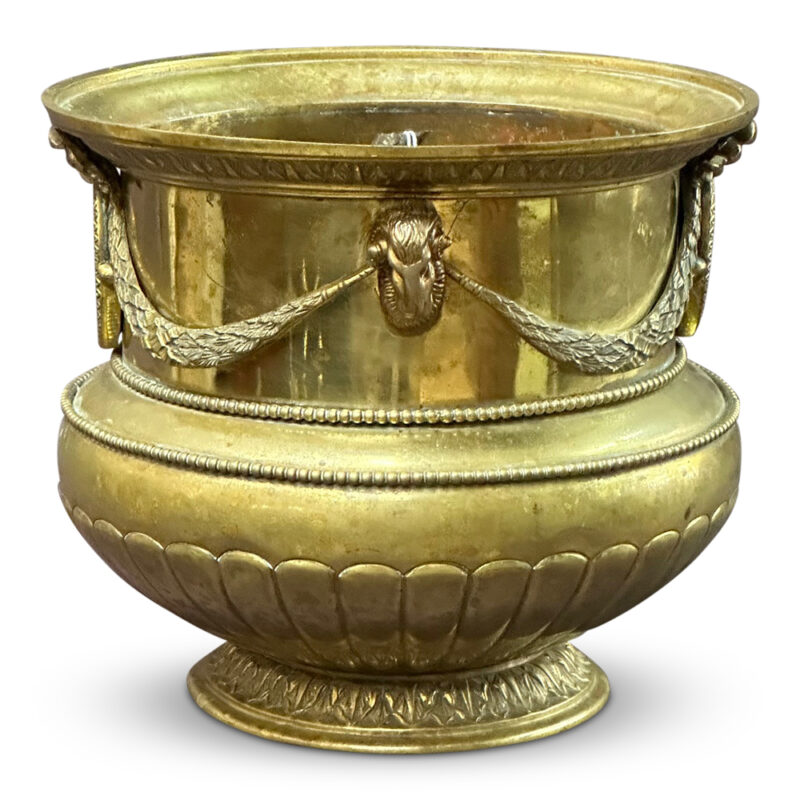 brass jardiniere