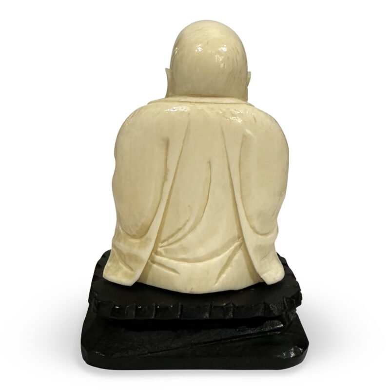 Oriental carved ivory budda c. 1940