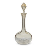 genie shape cut crystal decanter