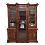 Antique Victorian mahogany bookcase