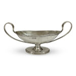 Sterling silver salt cellar/dish chester c. 1910