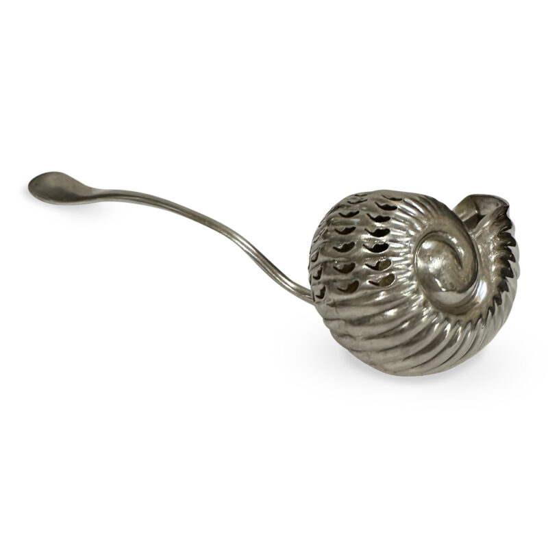 Sterling silver shell spoon Birmingham c. 1902