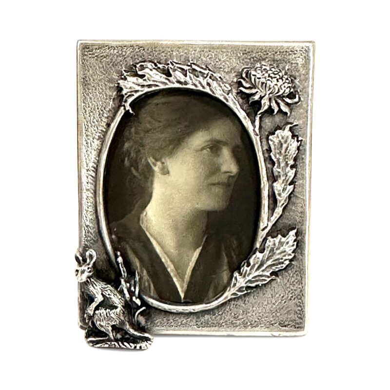 Australian silver picture frame