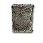 St Kilda Ramblers silver card case open