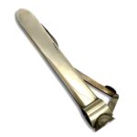 silver cigar cutter with pocket knife