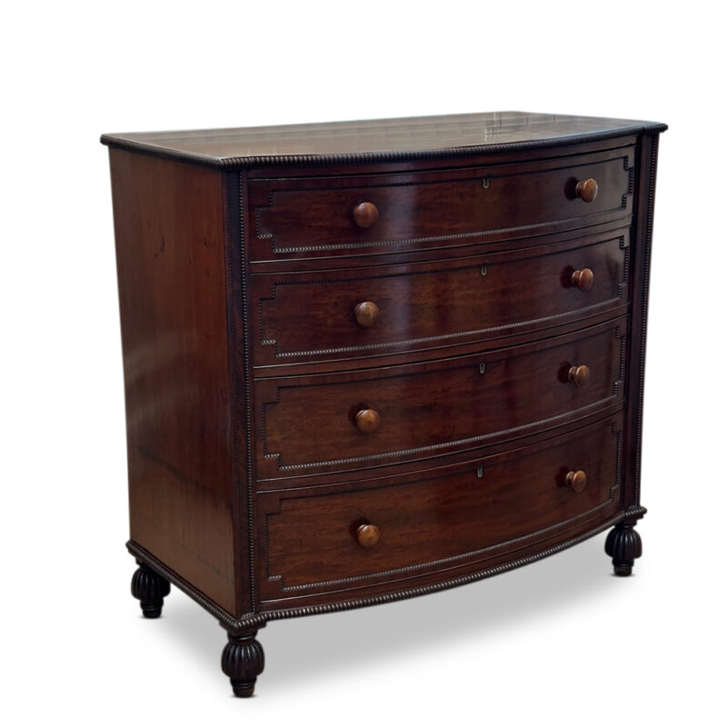 William IV mahogany chest