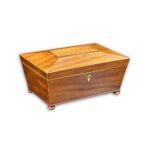 Sarcophagus box with satinwood inlays