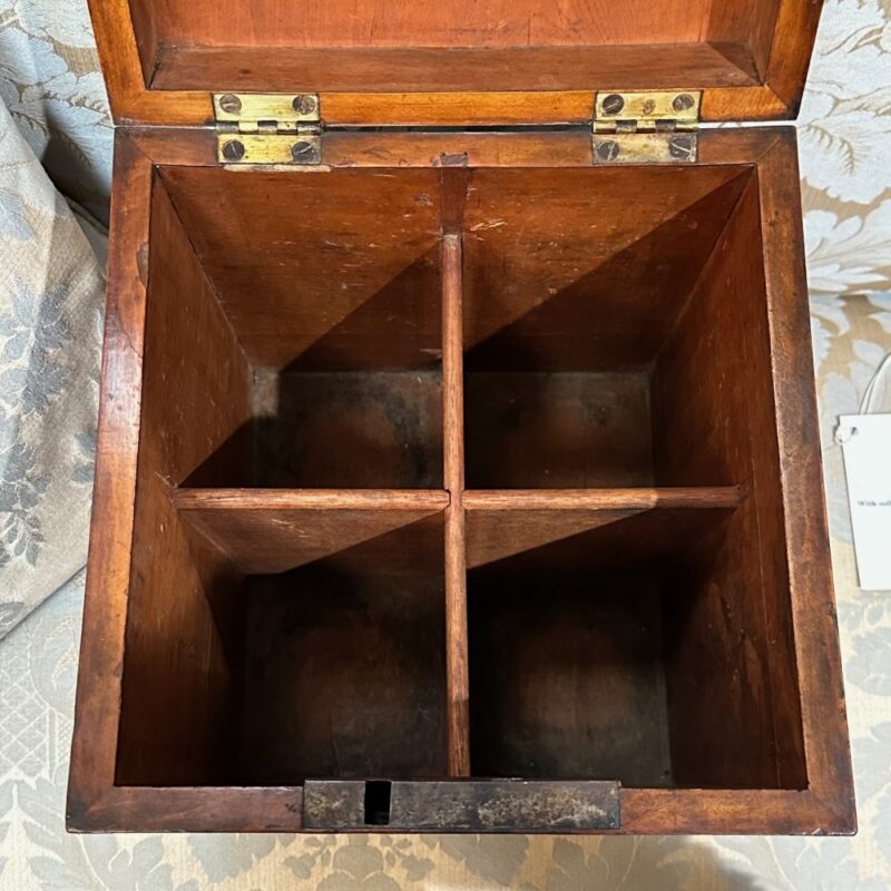 antique decanter box