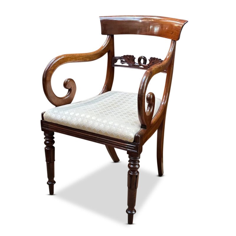 mahogany carver chair