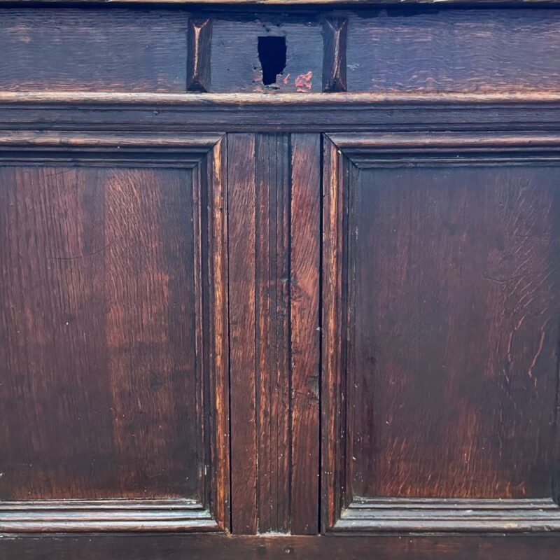 oak blanket box