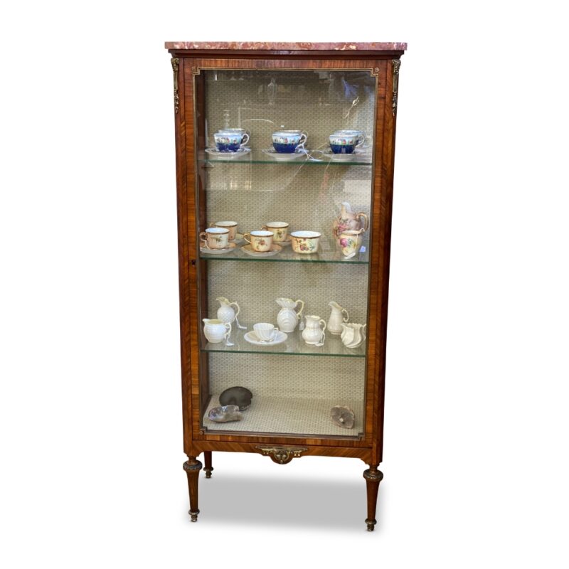 French Kingwood vitrine