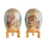 Pr 1876 Vases initialled by Peppin