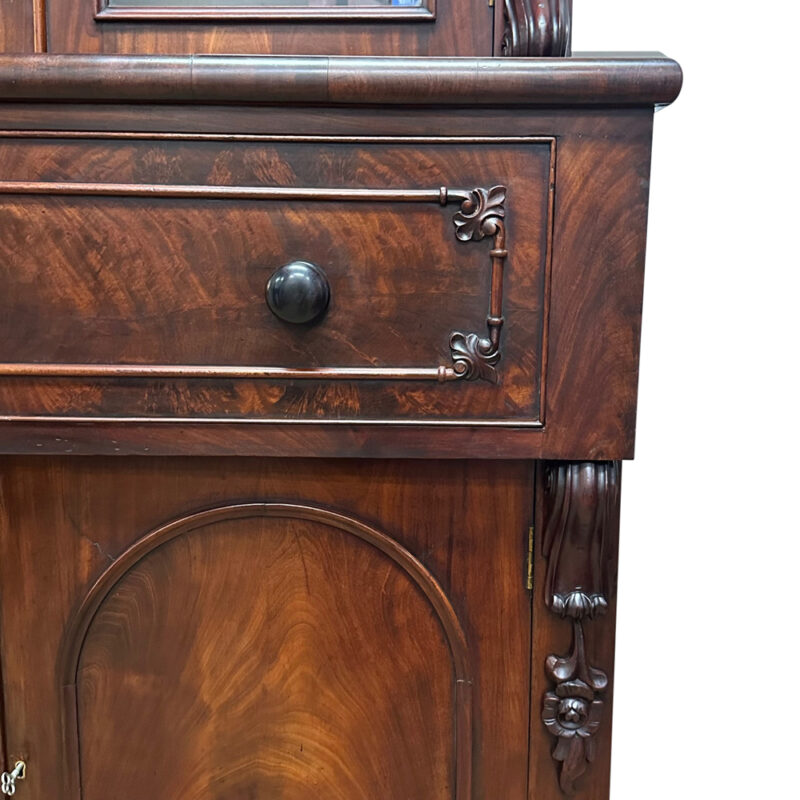 mahogany bookcase