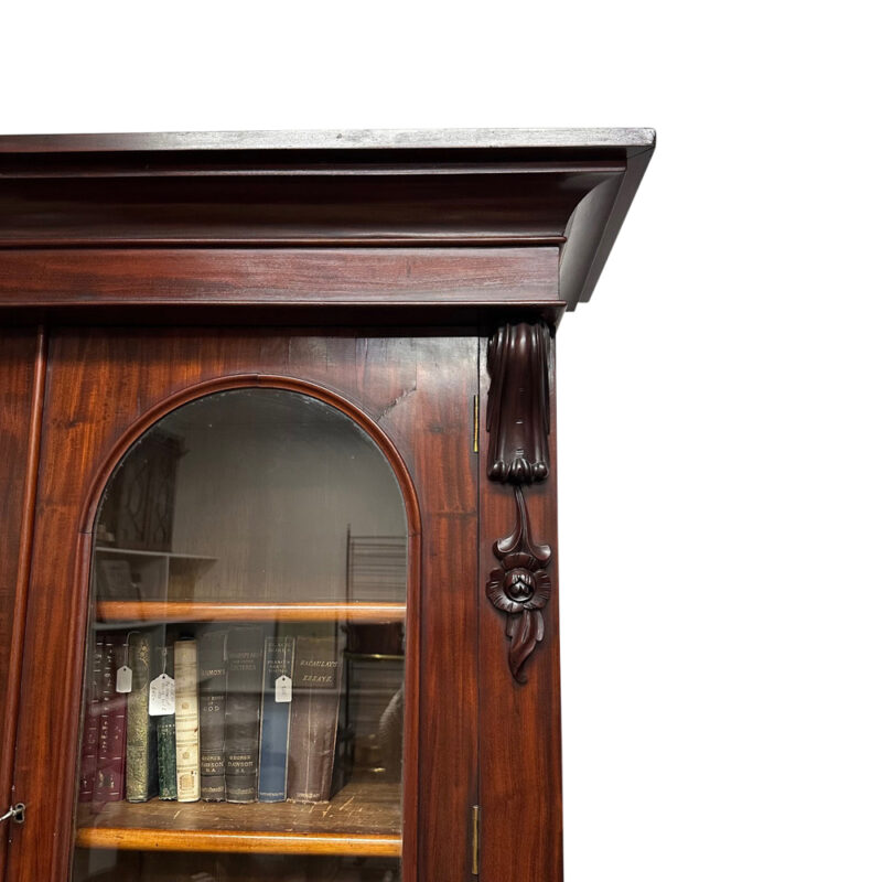 mahogany bookcase