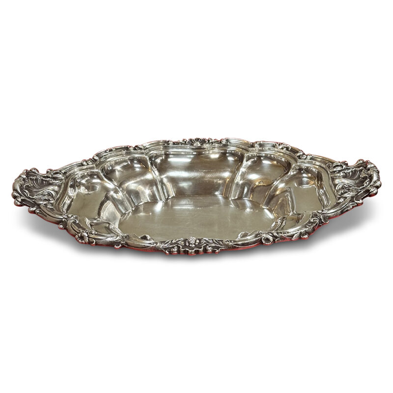 silver tray