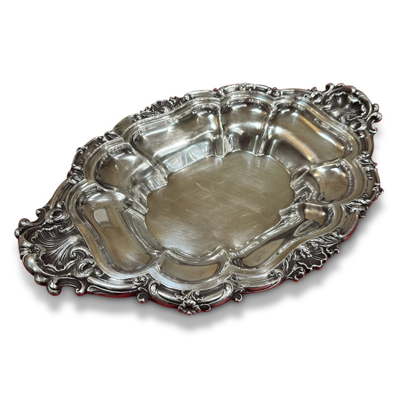 silver tray