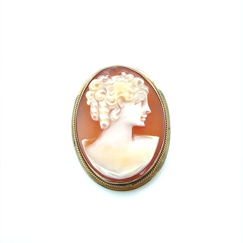 Cameo brooch