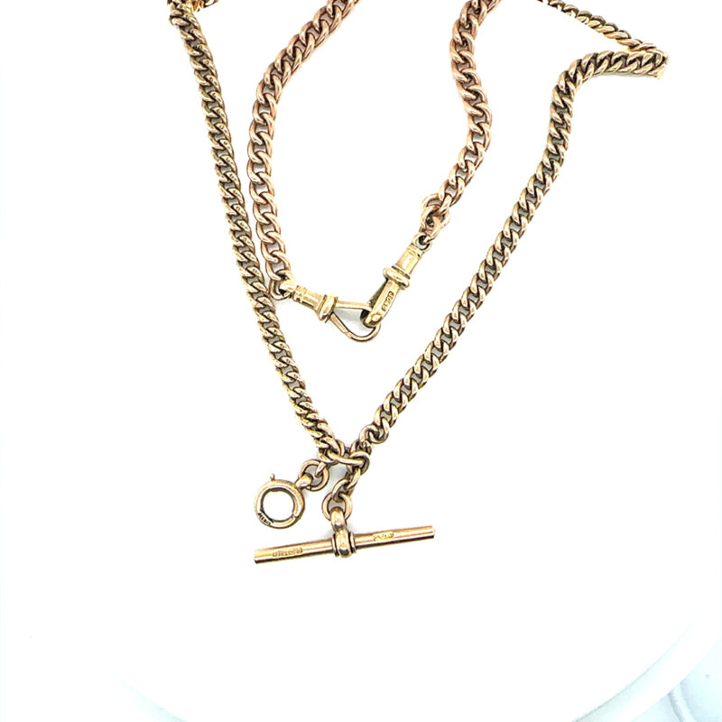 Antique 9ct Gold fob chain