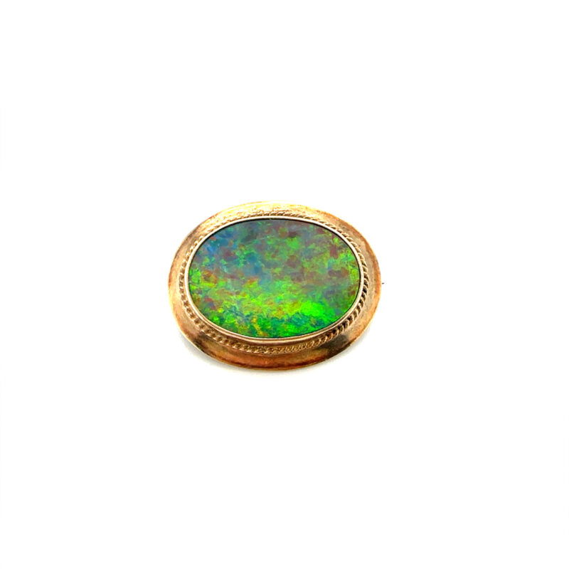 Opal brooch