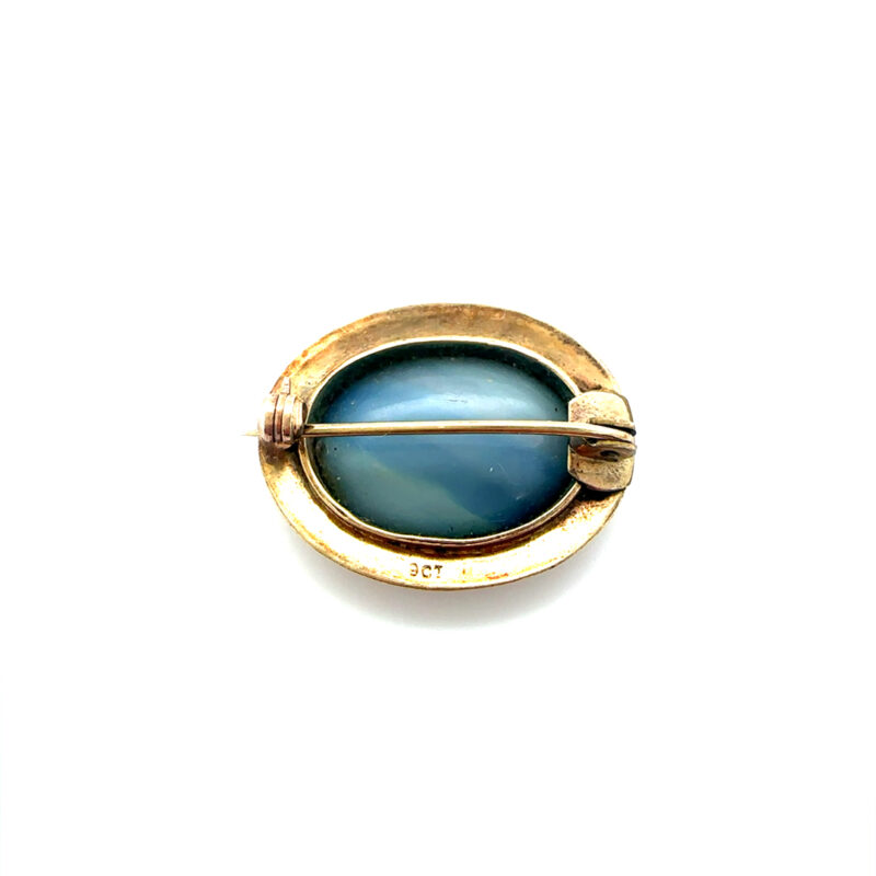 Opal brooch