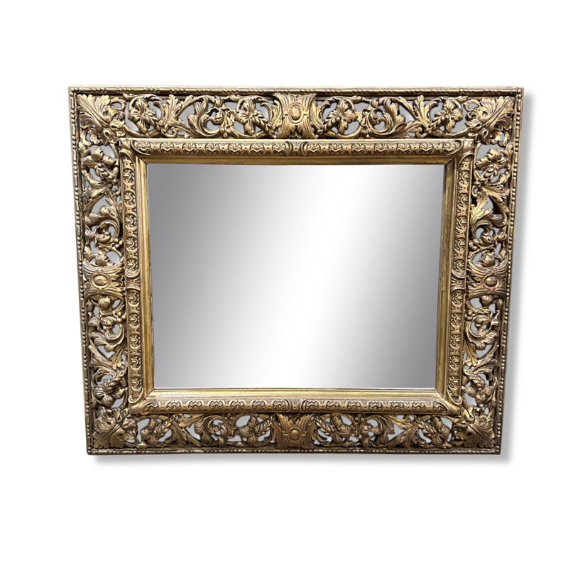 19th century gilt mirror