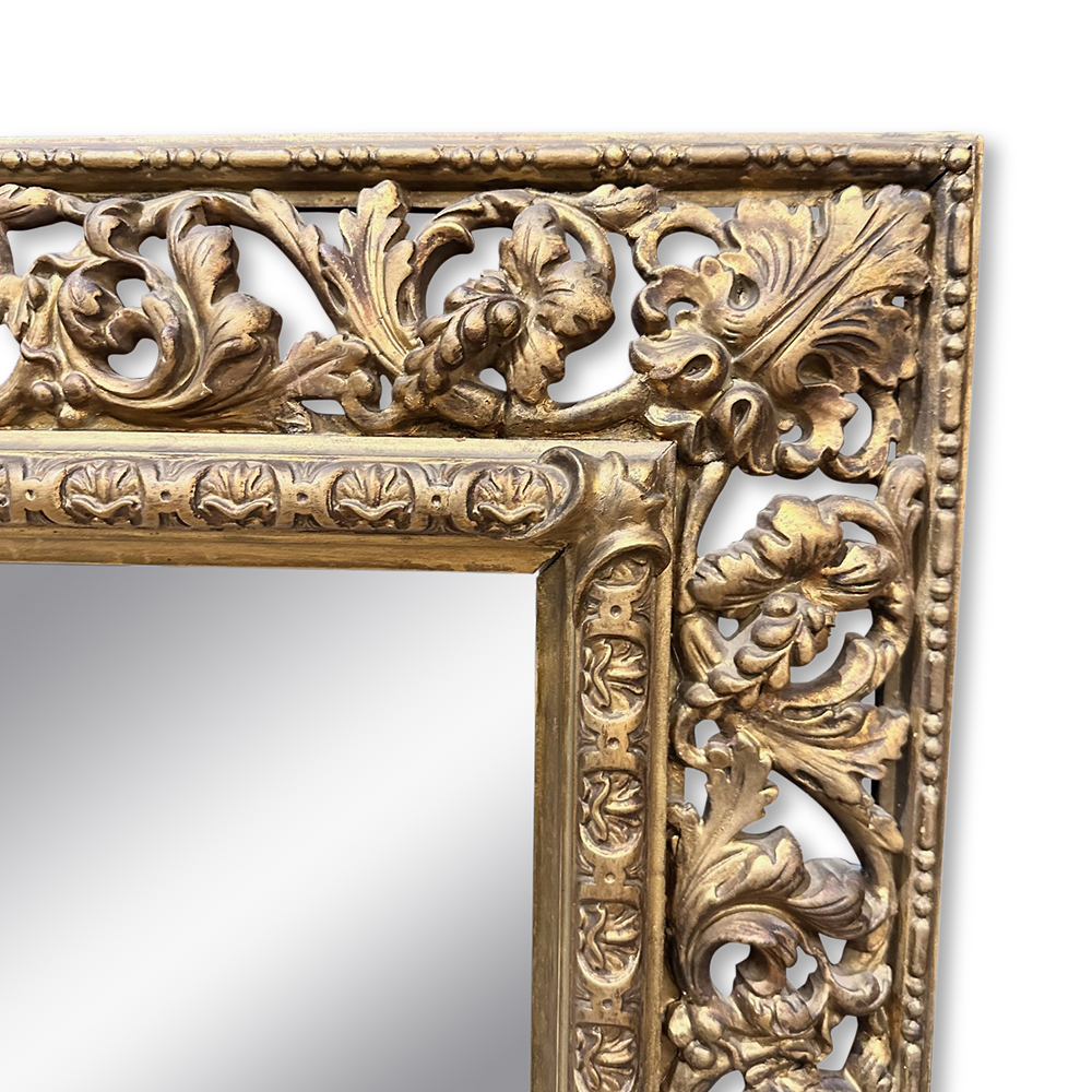 19th century gilt mirror