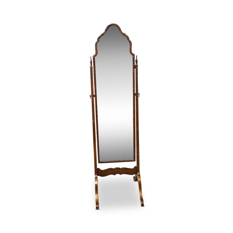 Georgian style cheval mirror