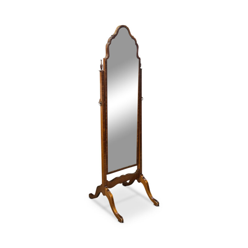 Georgian style cheval mirror