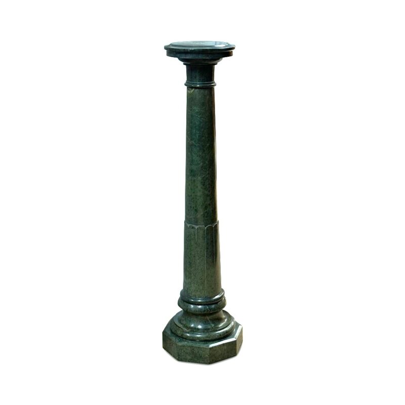 Thin marble pedestal