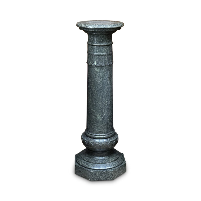 octagonal base marble pedestal