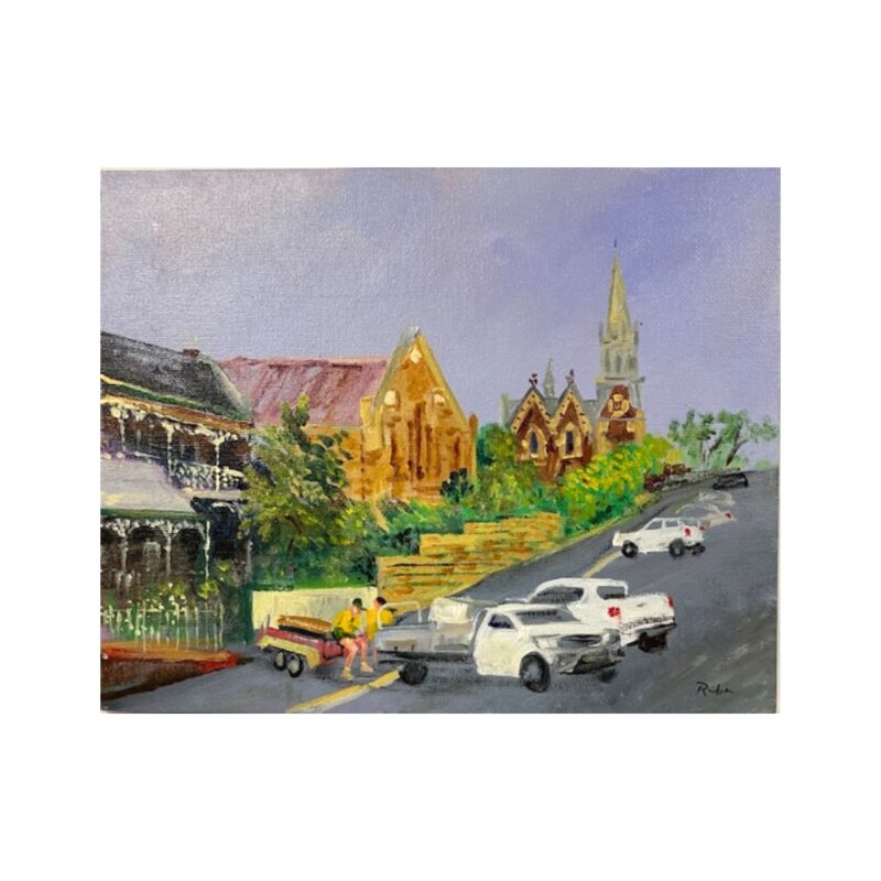 Churches and Tradies on Forest St Victor Rubin