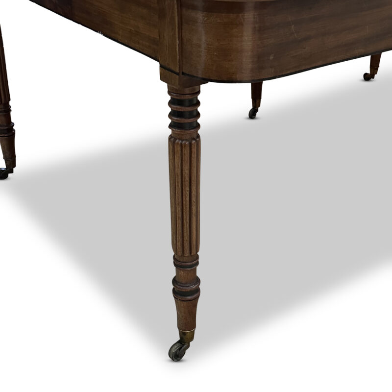 Georgian drop leaf dining table