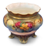 Royal Worcester Hadley specimen vase