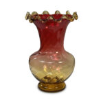 19th century rubeena vase c.1890