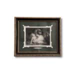 Antique framed print _The stolen bow_ c.1875