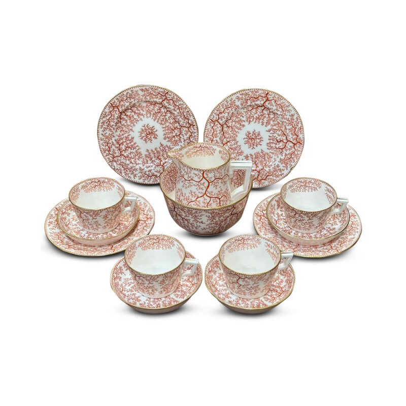 Minton 4 setting tea set cup