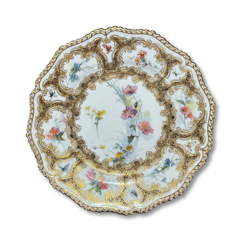 Royal Worcester floral plate