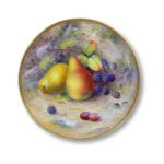 Royal Worcester painted fruit bowl