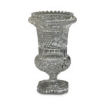 cut crystal urn shaped vase c.1960